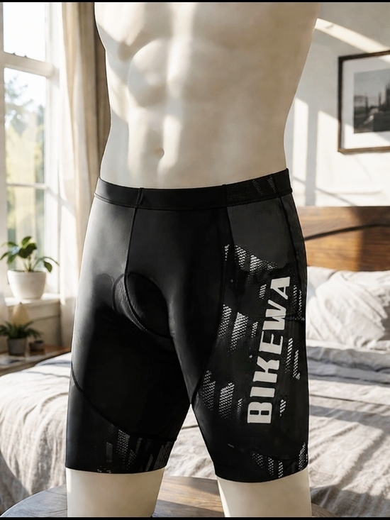 Bikewa Other - BIKEWA Men’s Compression Bike Shorts Black Athletic Cycling Gym Size Small NWT